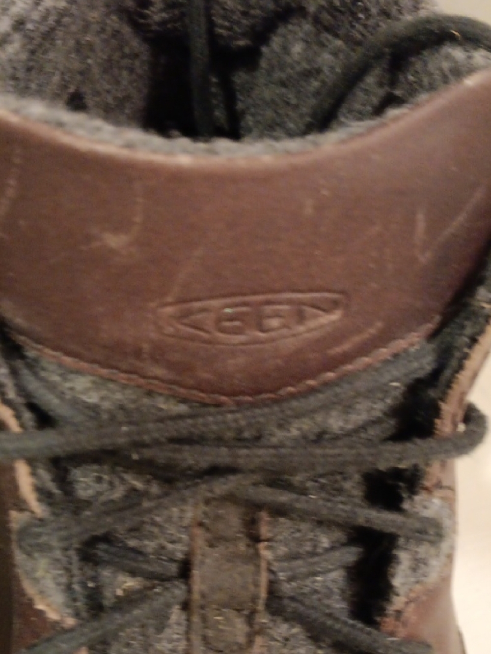 Keen Men's Brown and Gray Lace-Up Work Boots - Picture 2 of 9